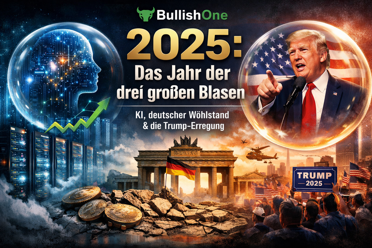 2025 – Das Jahr der drei großen Blasen